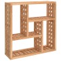 Solid walnut wood wall shelf 49x15x49 cm by vidaXL, Shelves and shelves - Ref: Foro24-350369, Price: 46,83 €, Discount: %