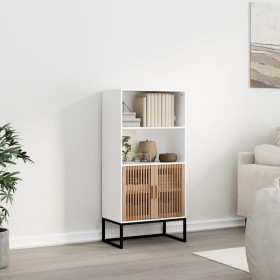 Tall white plywood sideboard 60x35x125 cm by vidaXL, Lockers and storage cabinets - Ref: Foro24-352133, Price: 139,66 €, Disc...