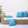 Decorative cushions 4 units green fabric 60x60 cm by vidaXL, Cushions - Ref: Foro24-314358, Price: 48,90 €, Discount: %