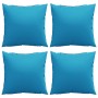 Decorative cushions 4 units green fabric 60x60 cm by vidaXL, Cushions - Ref: Foro24-314358, Price: 48,90 €, Discount: %