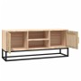 Iron and plywood TV cabinet 105x30x45 cm by vidaXL, TV Furniture - Ref: Foro24-352099, Price: 118,12 €, Discount: %