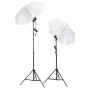 Photo studio kit with background set, table and reflector by vidaXL, Flashes and studio lighting - Ref: Foro24-3144026, Price...