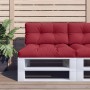 Cushions for pallets 2 units red fabric by vidaXL, Cushions for chairs and sofas - Ref: Foro24-314522, Price: 36,54 €, Discou...