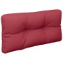 Cushions for pallets 2 units red fabric by vidaXL, Cushions for chairs and sofas - Ref: Foro24-314522, Price: 36,54 €, Discou...