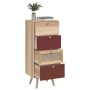 Aparador alto con cajones madera contrachapada 40x30x95 cm de vidaXL, Aparadores - Ref: Foro24-352156, Precio: 90,39 €, Descu...