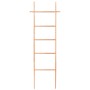 Solid walnut wood ladder towel rack 170 cm by vidaXL, Ladders - Ref: Foro24-350375, Price: 37,33 €, Discount: %