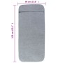 Beach towels 6 units gray fabric 400 g/m² 60x135 cm by vidaXL, Beach towels - Ref: Foro24-3157053, Price: 66,27 €, Discount: %