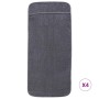 Beach towels 4 pcs anthracite gray fabric 400 g/m² 60x135 cm by vidaXL, Beach towels - Ref: Foro24-3157054, Price: 45,58 €, D...