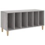 Schallplattenschrank aus grauem Sonoma-Sperrholz, 100 x 38 x 48 cm von vidaXL, CD- und DVD-Speicher - Ref: Foro24-831979, Pre...