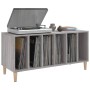 Schallplattenschrank aus grauem Sonoma-Sperrholz, 100 x 38 x 48 cm von vidaXL, CD- und DVD-Speicher - Ref: Foro24-831979, Pre...