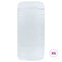 Toallas de playa 6 uds tela blanco 400 g/m² 60x135 cm de vidaXL, Toallas de playa - Ref: Foro24-3157051, Precio: 63,99 €, Des...