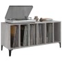 Schallplattenschrank aus grauem Sonoma-Sperrholz, 100 x 38 x 48 cm von vidaXL, CD- und DVD-Speicher - Ref: Foro24-831987, Pre...