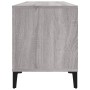 Mueble para discos madera contrachapada gris Sonoma 100x38x48cm de vidaXL, Almacenamiento para CD y DVD - Ref: Foro24-831987,...