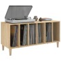 Sonoma oak plywood disc cabinet 100x38x48 cm by vidaXL, CD and DVD storage - Ref: Foro24-831976, Price: 82,58 €, Discount: %