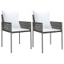 Garden dining set, 3 pieces, with synthetic rattan and steel cushions. by vidaXL, Garden sets - Ref: Foro24-3187049, Price: 2...