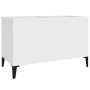 Mueble para discos madera contrachapada blanco 74,5x38x48 cm de vidaXL, Almacenamiento para CD y DVD - Ref: Foro24-831965, Pr...