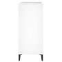 White plywood record cabinet 84.5x38x89 cm by vidaXL, CD and DVD storage - Ref: Foro24-831997, Price: 83,39 €, Discount: %