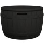 Garden storage box 3 in 1 black polypropylene by vidaXL, Outdoor storage boxes - Ref: Foro24-364161, Price: 160,88 €, Discoun...