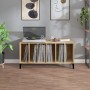 Mueble discos madera contrachapada roble Sonoma 100x38x48 cm de vidaXL, Almacenamiento para CD y DVD - Ref: Foro24-831984, Pr...