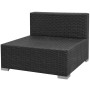 Gartensofa-Set mit braunem Polyrattan-Überdachung, 7-teilig von vidaXL, Gartensets - Ref: Foro24-42750, Preis: 645,90 €, Raba...