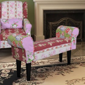 Indoor bench, floral style by vidaXL, Ottomans - Ref: Foro24-240489, Price: 129,99 €, Discount: %