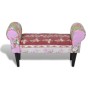 Indoor bench, floral style by vidaXL, Ottomans - Ref: Foro24-240489, Price: 129,99 €, Discount: %