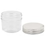 Glass jars of jam with silver lid 24 units 110 ml by vidaXL, honey jars - Ref: Foro24-50792, Price: 37,93 €, Discount: %