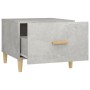 Coffee table 2 pcs concrete gray engineered wood 50x50x40cm by vidaXL, Coffee table - Ref: Foro24-812717, Price: 59,10 €, Dis...