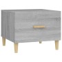 Coffee tables 2 units Sonoma gray engineered wood 50x50x40 cm by vidaXL, Coffee table - Ref: Foro24-817534, Price: 60,91 €, D...