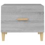 Coffee tables 2 units Sonoma gray engineered wood 50x50x40 cm by vidaXL, Coffee table - Ref: Foro24-817534, Price: 60,91 €, D...