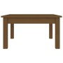 Mesa de centro madera maciza de pino marrón miel 55x55x30 cm de vidaXL, Mesas de centro - Ref: Foro24-814232, Precio: 48,24 €...