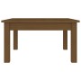 Mesa de centro madera maciza de pino marrón miel 55x55x30 cm de vidaXL, Mesas de centro - Ref: Foro24-814232, Precio: 48,24 €...