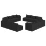 Gartensofa-Set 12-teilig mit schwarzen synthetischen Rattankissen von vidaXL, Gartensets - Ref: Foro24-3101584, Preis: 1,00 €...