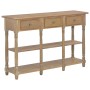 Mesa consola de madera de ingeniería 110x30x76 cm de vidaXL, Mesas consola - Ref: Foro24-354328, Precio: 220,47 €, Descuento: %