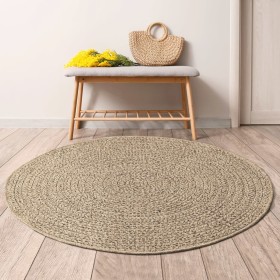 ZIZUR rug jute look indoor and outdoor 90 cm by vidaXL, Rugs - Ref: Foro24-364835, Price: 31,96 €, Discount: %