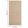 ZIZUR Jute-Look-Teppich für drinnen und draußen, 80 x 150 cm von vidaXL, Teppiche - Ref: Foro24-364838, Preis: 36,83 €, Rabat...