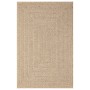 Alfombra ZIZUR apariencia de yute interior y exterior 160x150cm de vidaXL, Alfombras - Ref: Foro24-364833, Precio: 91,90 €, D...