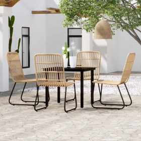 5-piece oak garden dining set by vidaXL, Garden sets - Ref: Foro24-3099162, Price: 511,99 €, Discount: %