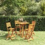 Garden bar furniture set 5 pieces solid acacia wood by vidaXL, Garden sets - Ref: Foro24-3104962, Price: 414,92 €, Discount: %