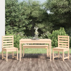 4-piece solid pine wood garden dining set by vidaXL, Garden sets - Ref: Foro24-3154701, Price: 259,99 €, Discount: %