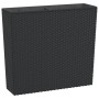 Planter with removable interior PP rattan anthracite gray 12/44 L by vidaXL, Pots and planters - Ref: Foro24-364687, Price: 4...