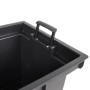 Planter with removable interior PP rattan anthracite gray 12/44 L by vidaXL, Pots and planters - Ref: Foro24-364687, Price: 4...