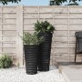 Removable interior planter in anthracite grey striped PP 8/22L by vidaXL, Pots and planters - Ref: Foro24-364689, Price: 37,4...