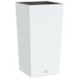 Planter with removable white PP rattan interior 21/49 L by vidaXL, Pots and planters - Ref: Foro24-364677, Price: 55,64 €, Di...