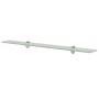 Floating glass shelf 80x10 cm 8 mm by vidaXL, Shelves and shelves - Ref: Foro24-243775, Price: 20,42 €, Discount: %