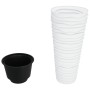 Removable inner pot PP ribbed appearance white 18/45 L by vidaXL, Pots and planters - Ref: Foro24-364692, Price: 60,73 €, Dis...