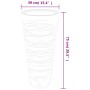 Removable inner pot PP ribbed appearance white 18/45 L by vidaXL, Pots and planters - Ref: Foro24-364692, Price: 60,73 €, Dis...