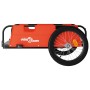 Bicycle trailer made of iron and orange Oxford fabric by vidaXL, Bicycle trailers - Ref: Foro24-94173, Price: 109,00 €, Disco...