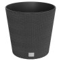 Removable interior planter PP rattan anthracite gray 35/37.5 L by vidaXL, Pots and planters - Ref: Foro24-364686, Price: 51,3...