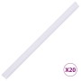 White PVC fence panel 35x0.19 m by vidaXL, fence panels - Ref: Foro24-147858, Price: 34,33 €, Discount: %